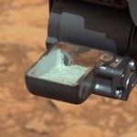 MSL first rock sample, Feb 2013 (NASA/JPL)