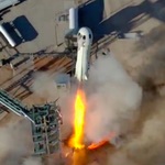 New Shepard launch on NS-11 flight (Blue Origin)