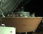 OSIRIS-REx sample container stowed (NASA/GSFC/U. Az.)