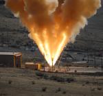 Orion escape motor test (NASA)