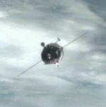 Progress M-07M approaches ISS (NASA)