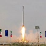 Qased Iranian satellite launch, April 2020