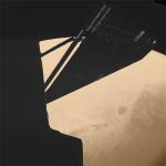 Rosetta image of Mars during flyby (ESA)