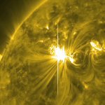 Solar flare on 2012 March 7 (NASA)