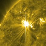 Solar flare on 2012 March 7 (NASA)