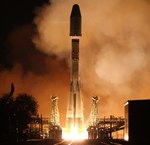 Soyuz launch of Metop-B (ESA)