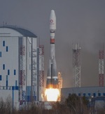 Soyuz launch of OneWeb satellites, March 2021 (Arianespace)
