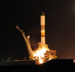 Soyuz launch of Poisk module (RSC Energia)