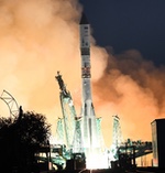 Soyuz launch of Progress MS-17 (Roscosmos)