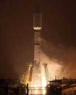 Soyuz 2-1a launch of Globalstar satellites Dec 2011 (Arianespace)