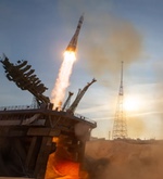 Soyuz MS-28 launch (NASA/Bill Ingalls)