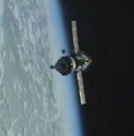 Soyuz TMA-01M approaching ISS (NASA)