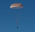 Soyuz TMA-07M landing (NASA)