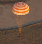 Soyuz TMA-09M landing (NASA)