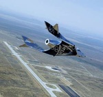 SpaceShipTwo glide flight, 2020 June 25 (Virgin Galactic)
