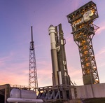 CST-100 Starliner on pad for OFT launch (ULA)