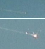 STS-107: shuttle breakup during reentry (CNN)