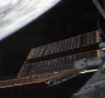 STS-119: deployment of solar array (NASA)