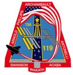 STS-119: logo (NASA)