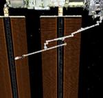 STS-120: solar panel repair EVA illus. (NASA)