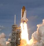 STS-122: launch (NASA/KSC)
