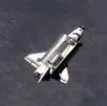 STS-128: shuttle on approach to ISS (NASA)