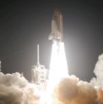 STS-128: launch (NASA/KSC)
