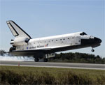 STS-129: landing (NASA/KSC)