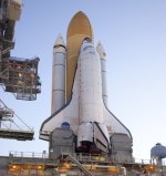 STS-132: rollout (NASA/KSC)