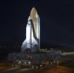 STS-133: rollout (NASA/KSC)