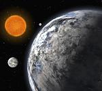 Three super-Earth exoplants around HD40307 (ESO)