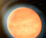 WASP-12b exoplanet illustration (NASA)