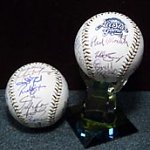 World Series baseballs for ISS (LunaCorp)